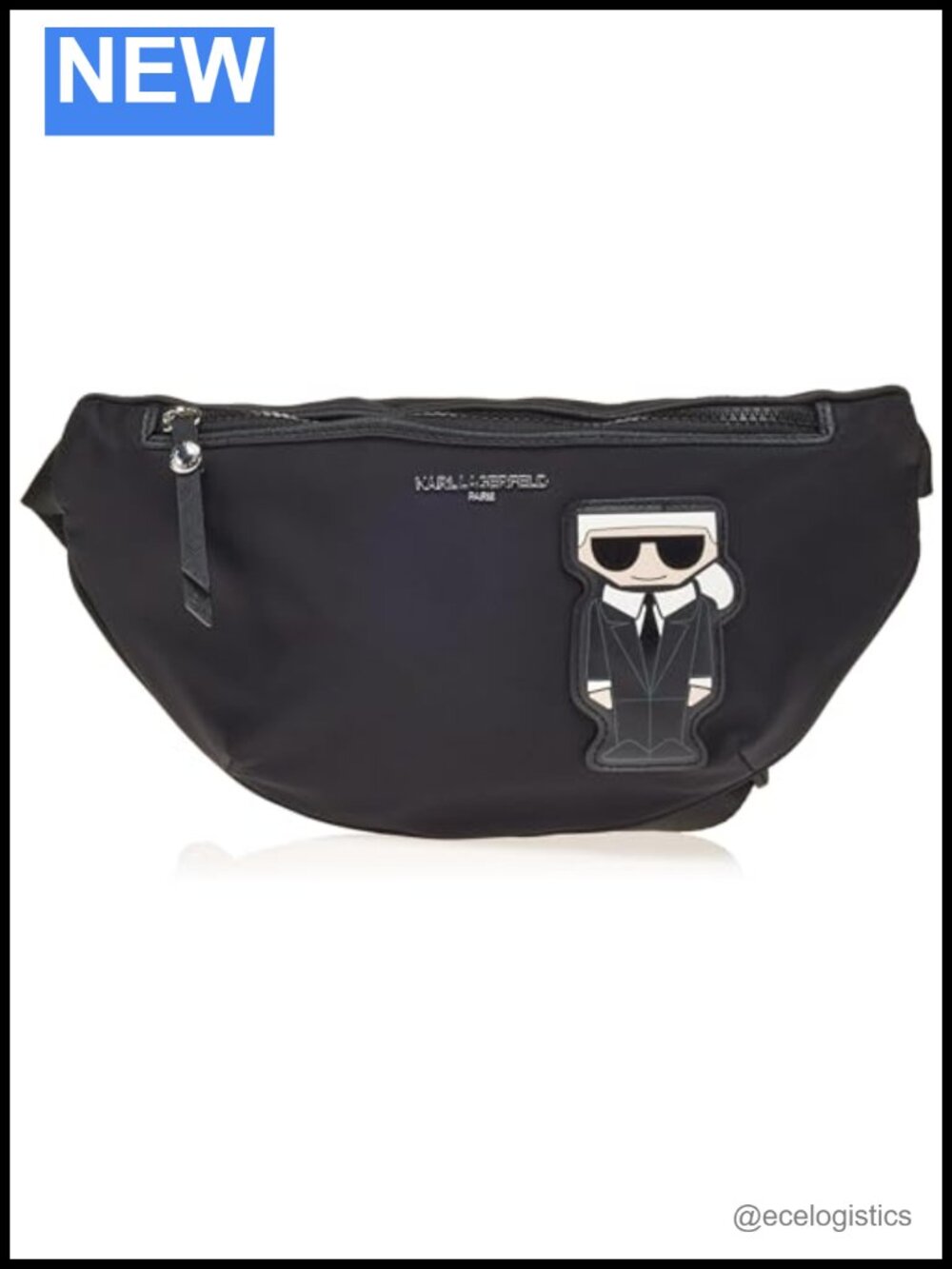 KARL LAGERFELD Paris Amour Belt Bag Nylon Hobo